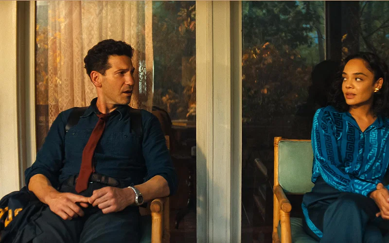 Jack and Anna in a still from His & Hers