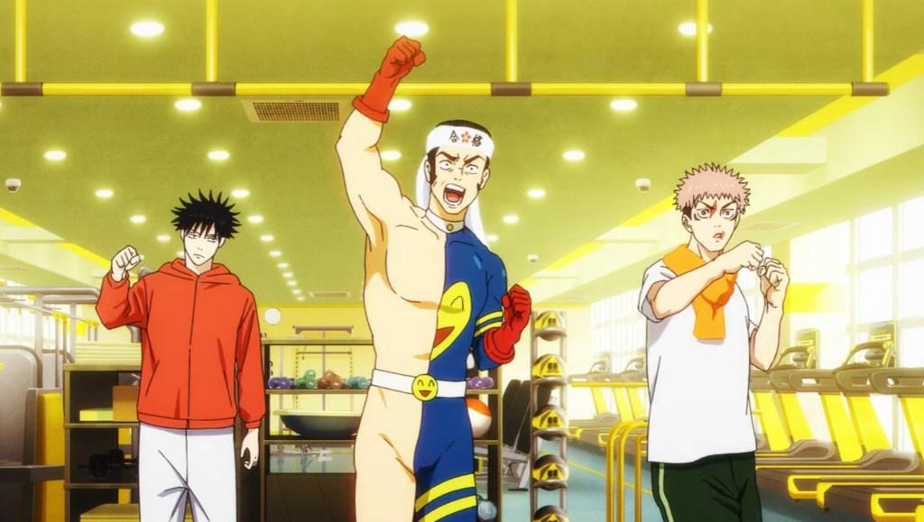 Megumi, Takaba, and Yuji from Jujutsu Kaisen 