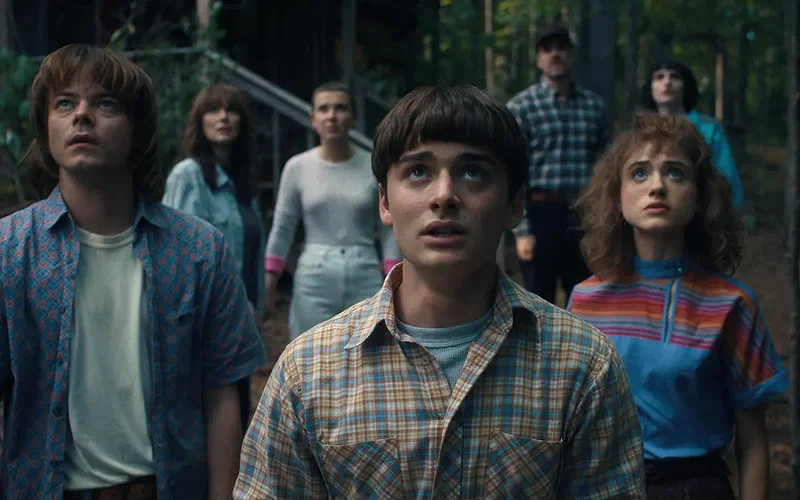 A still from Stranger Things