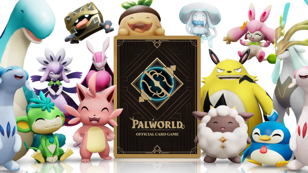 In-game image from Palworld Card Game