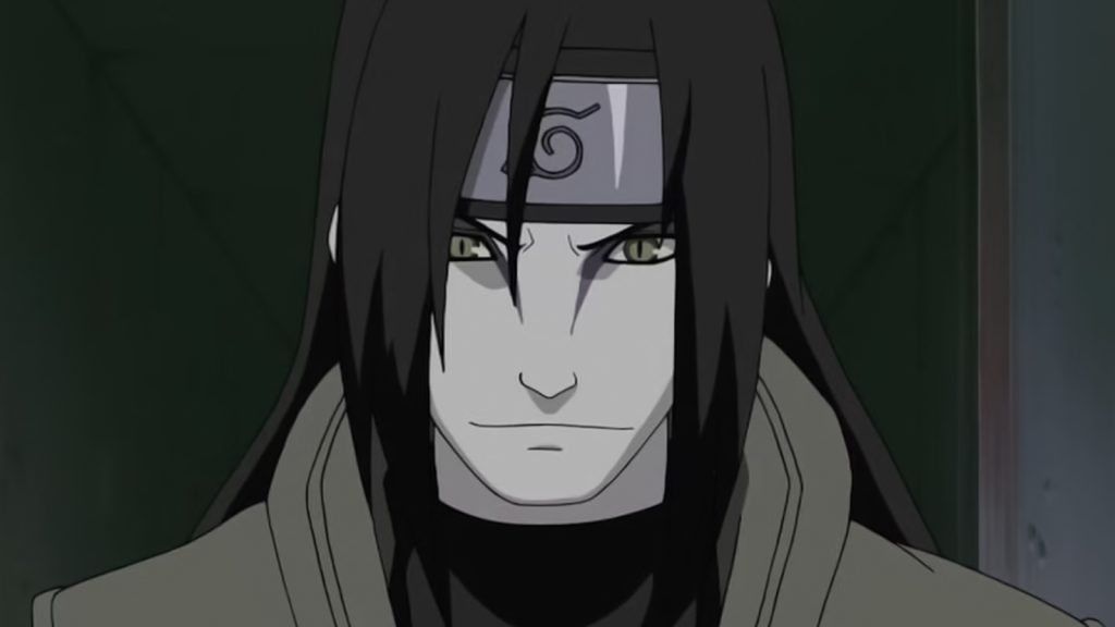 Orochimaru, Naruto, staring in front of him
