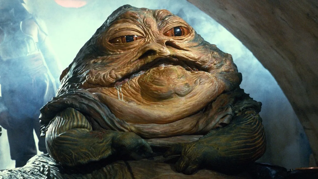 Jabba the Hutt in the Star Wars lore.