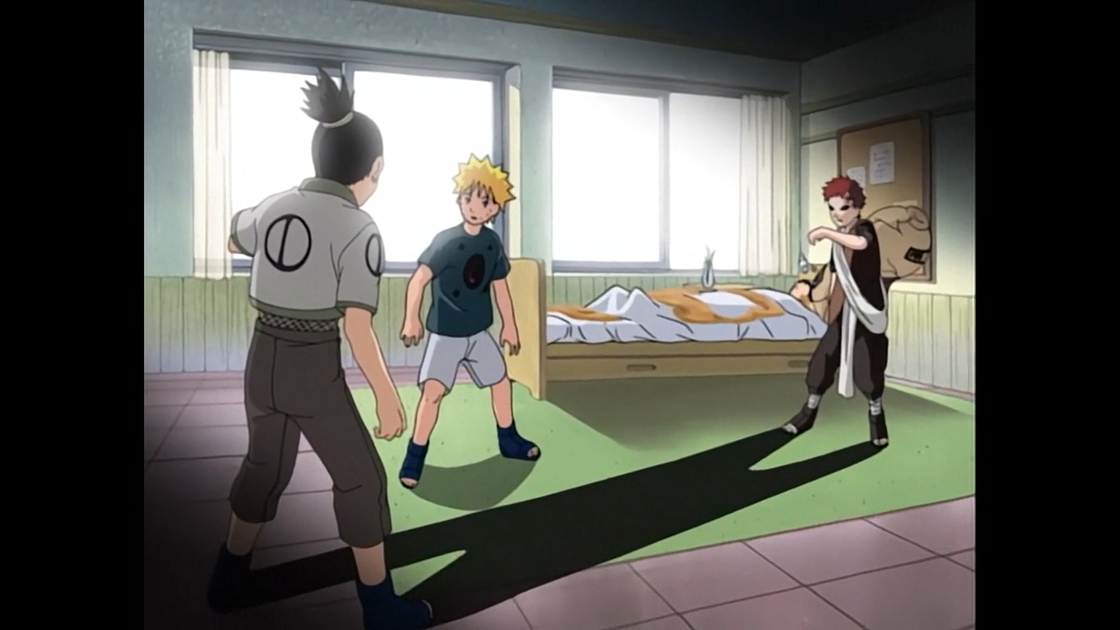 Ảnh chụp màn hình từ tập 58 phim Naruto | Bản quyền thuộc về Studio Pierrot