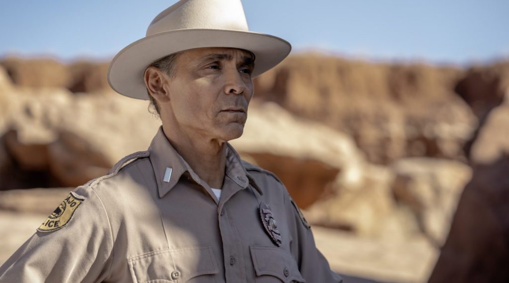 Joe Leaphorn in one of the best AMC+ tv shows, Dark Winds