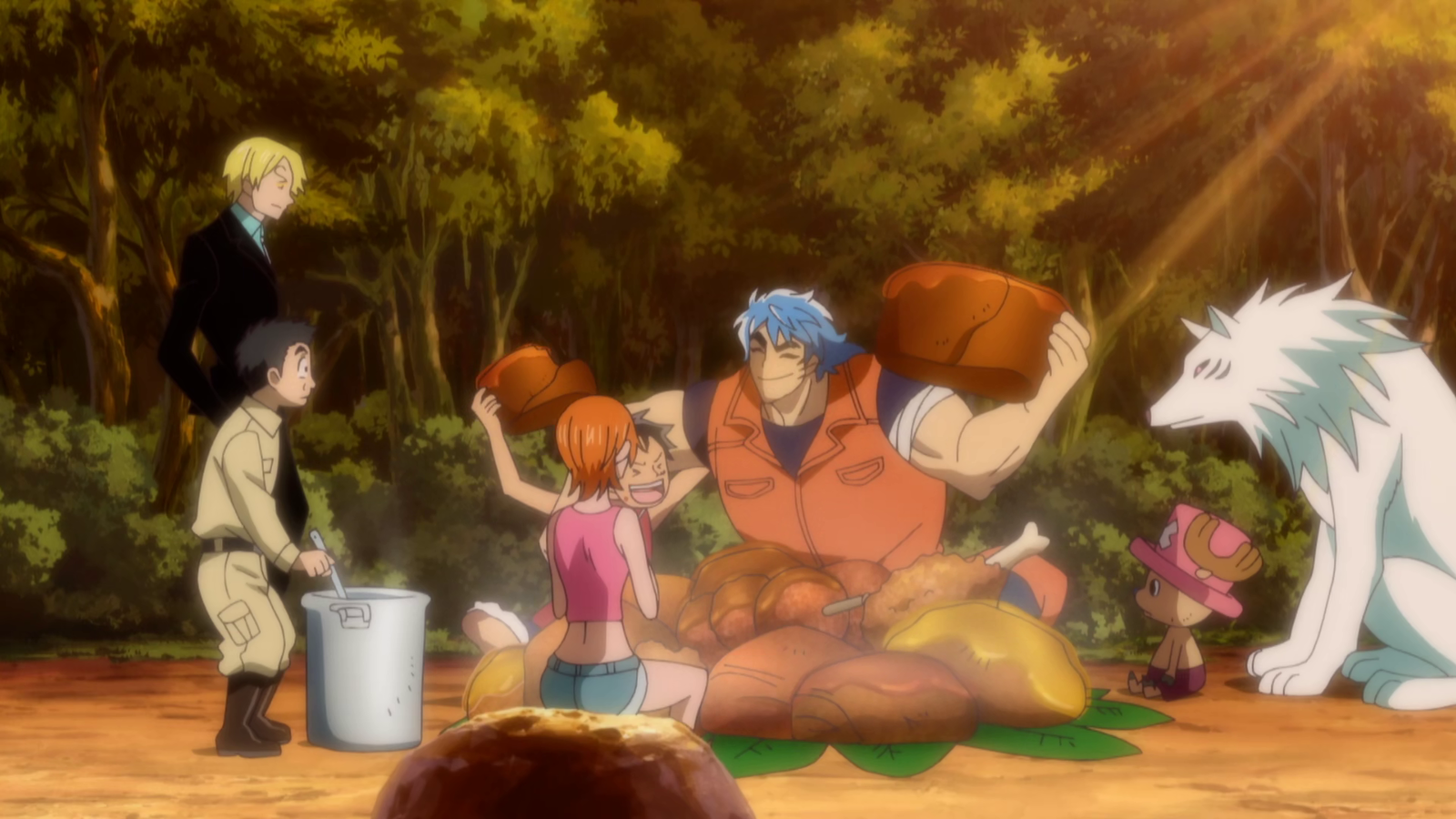 Toriko và nhóm One Piece