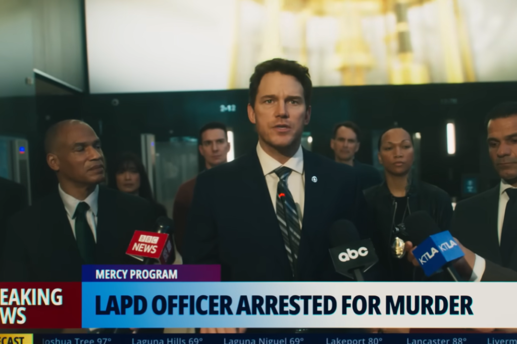 Chris Pratt's Sci-Fi AI Thriller Needs Mercy After Worst Box-Office Projection 18 Chris Pratt in Mercy