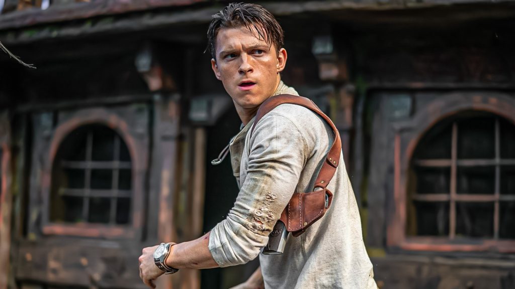 tom holland still from uncharted