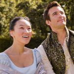 stills of benedict bridgerton and sophie baek bridgerton season 4