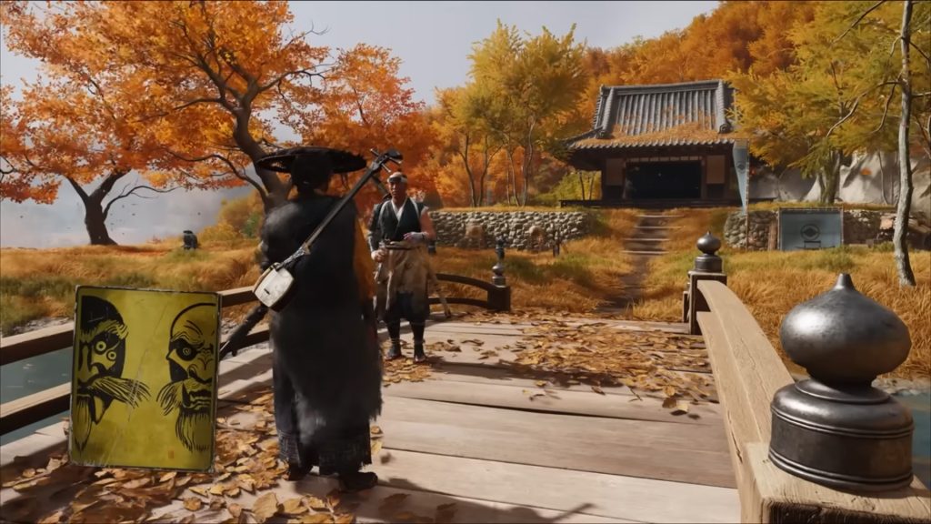 An in-game screenshot from Ghost of Yotei. (the witcher 3)