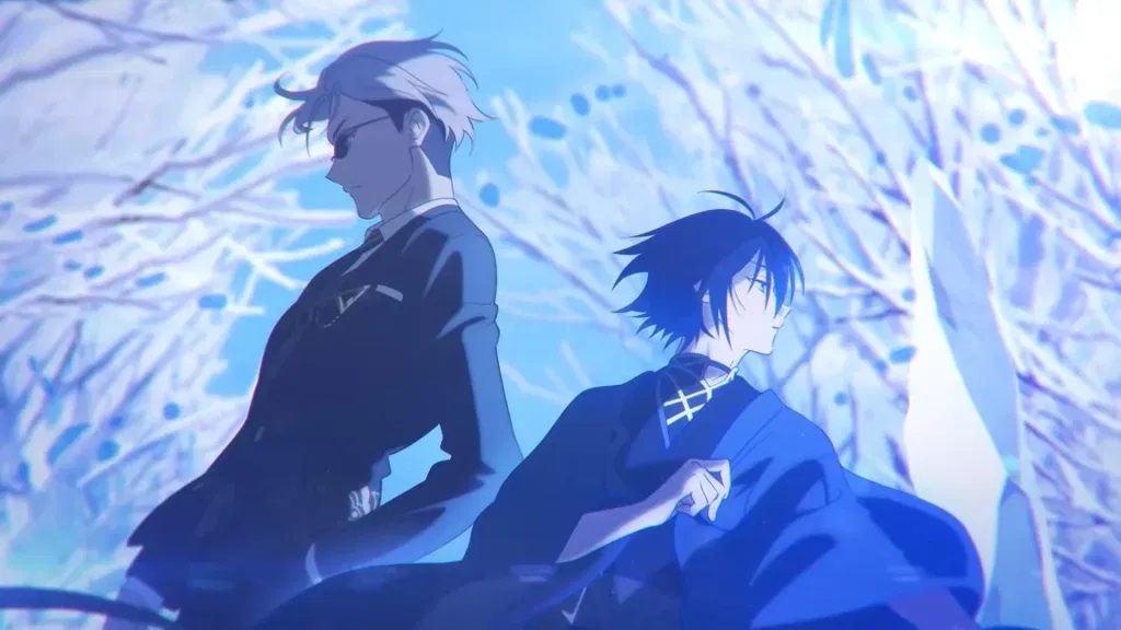 Rōsei and Itechō Kangetsu from Agents of the Four Seasons anime