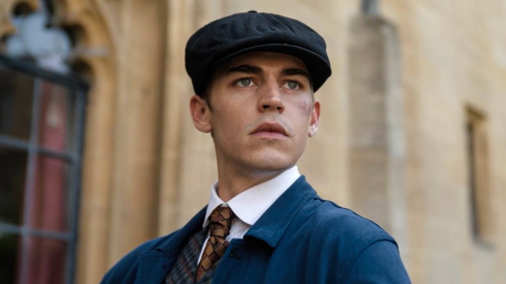 Hero Fiennes Tiffin as Sherlock Holmes in the tv show Young Sherlock 