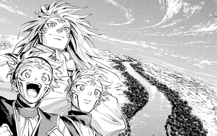 5 Reasons Why Jujutsu Kaisen Modulo is Better Than Jujutsu Kaisen, Explained 4 maru and cross from jujutsu kaisen modulo looking at the river