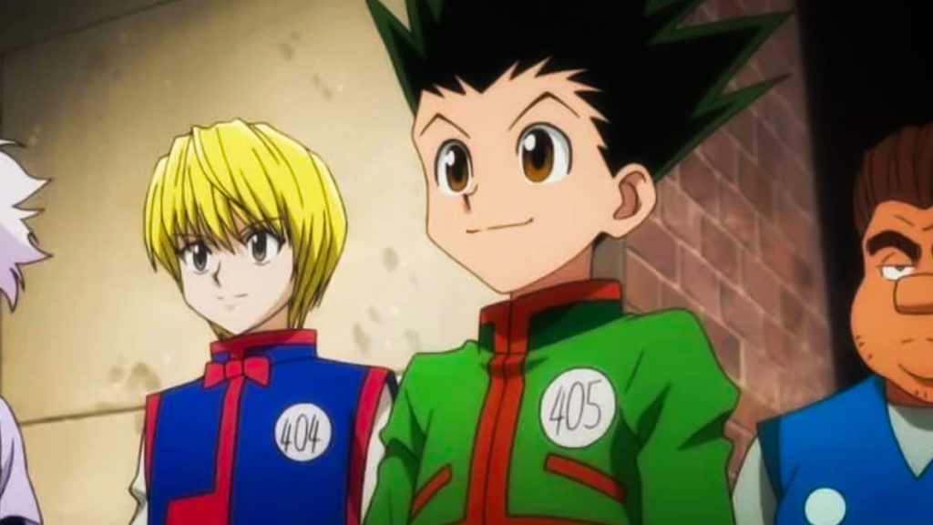 Hunter x Hunter follows Gon's journey to become a licensed Hunter to find his father.