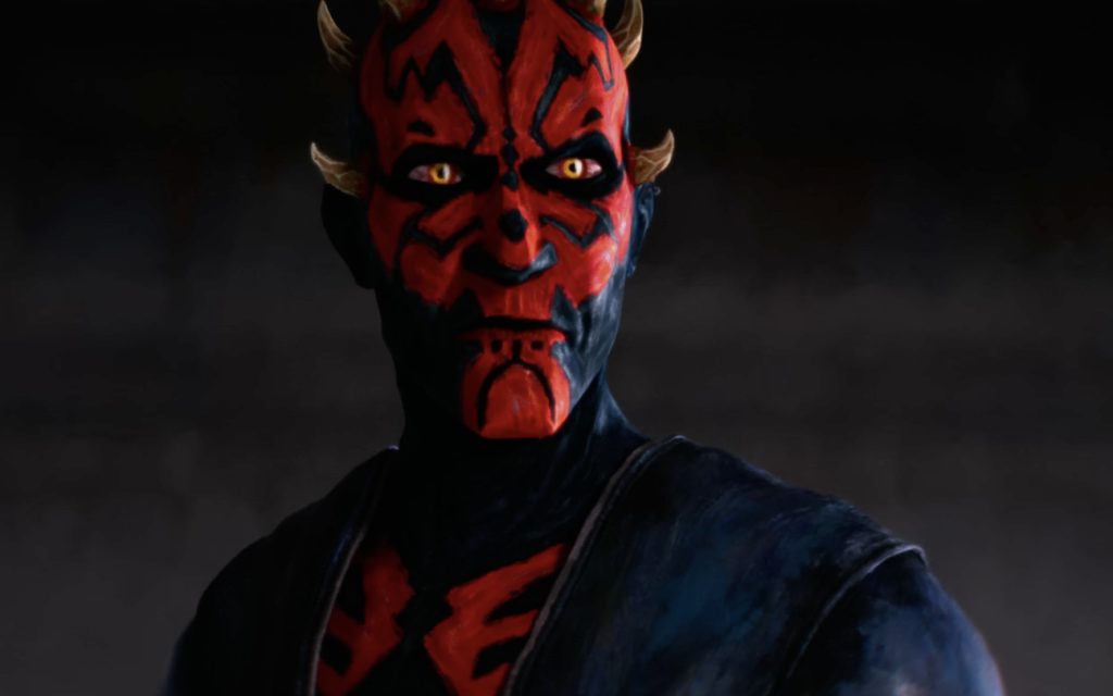 Animated version of Darth Maul in Maul - Shadow Lord