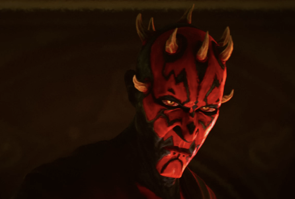 Animated version of Darth Maul in Maul - Shadow Lord