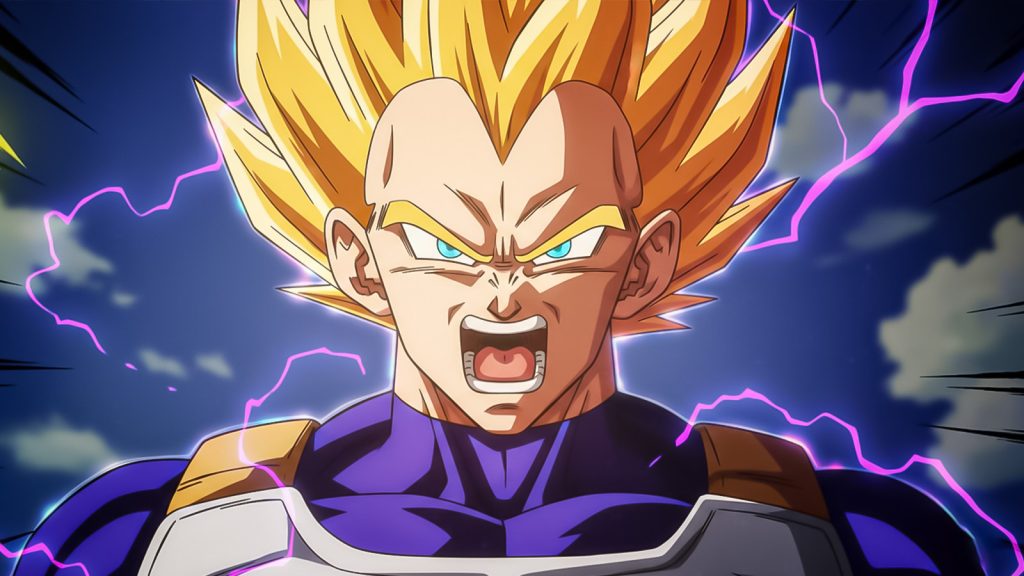 vegeta in dragon ball super beerus