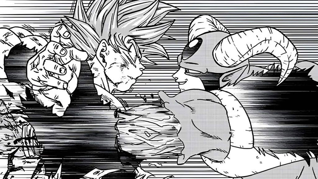 Goku gets attacked by  Moro, Dragon Ball