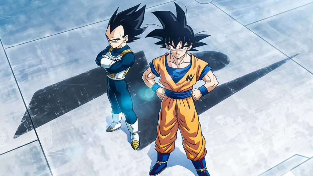 goku and vegeta in dragon ball galactic patrol arc