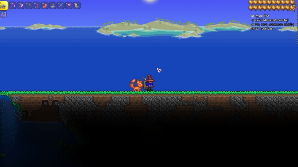In-game image from Terraria 