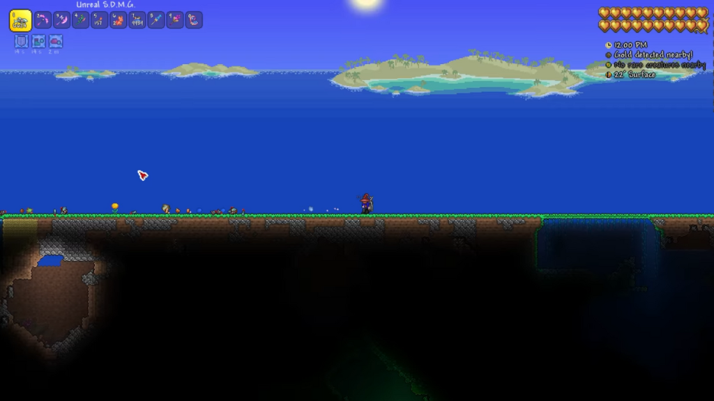 In-game image from Terraria 