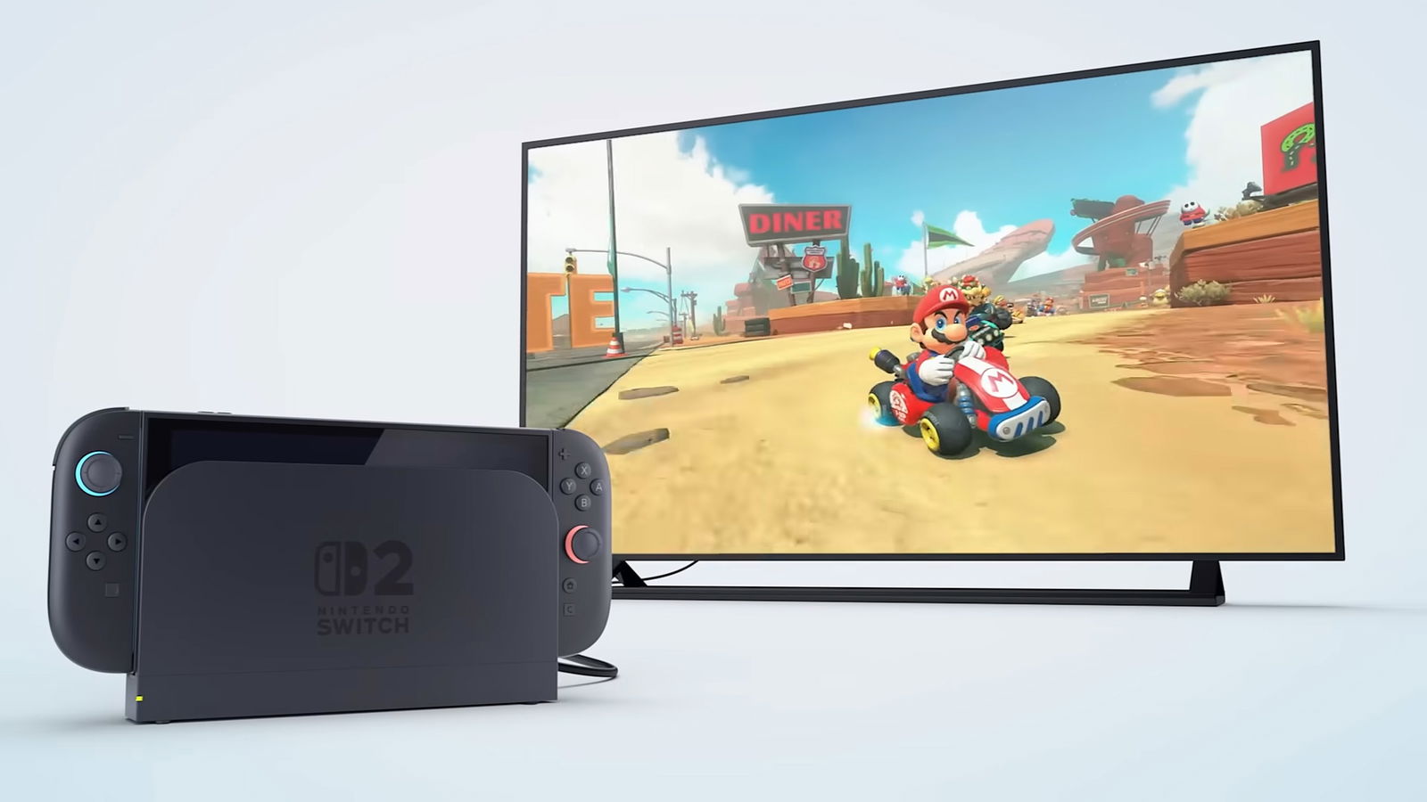 A product image of the Nintendo Switch 2.