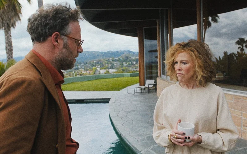 Catherine O'Hara and Seth Rogen in The Studio