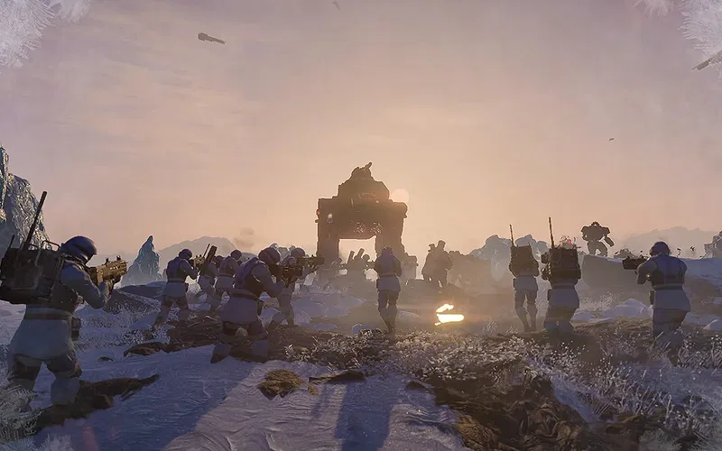 Helldivers 2 Fans Are Convinced Arrowhead Is Teasing SEAF Support Stratagem in the Bastion Tank Trailer 1