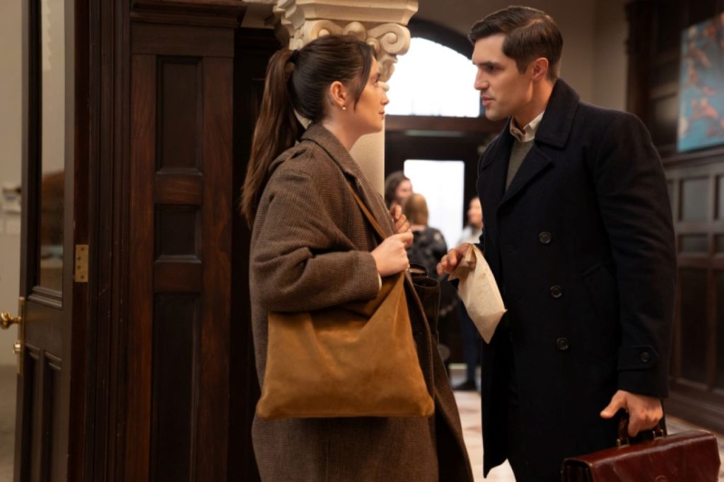 Charly Clvie and Phil Dunster in Rooster