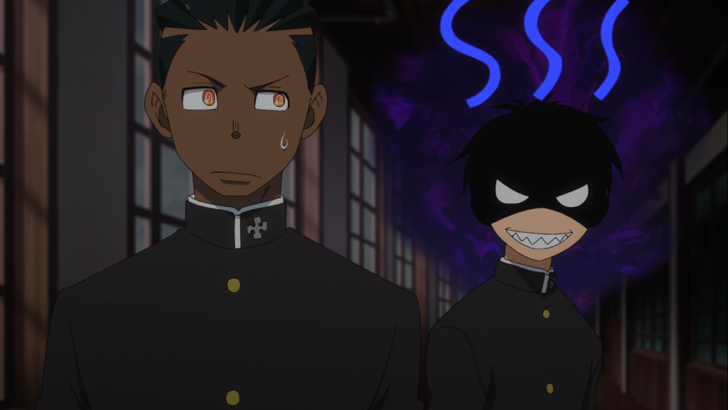 shinra and ogun from a flashback