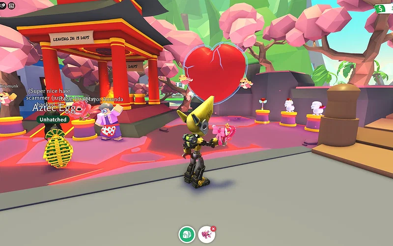 Все питомцы и игрушки из Adopt Me ко Дню святого Валентина