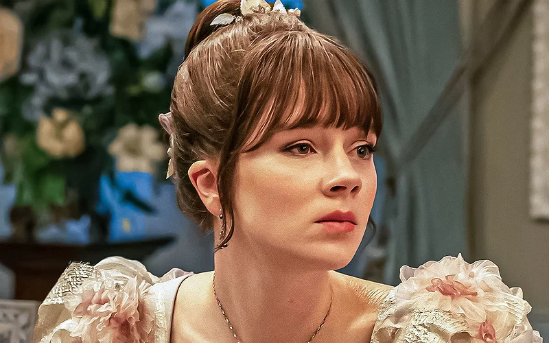 claudia jessie as eloise in bridgerton season 4