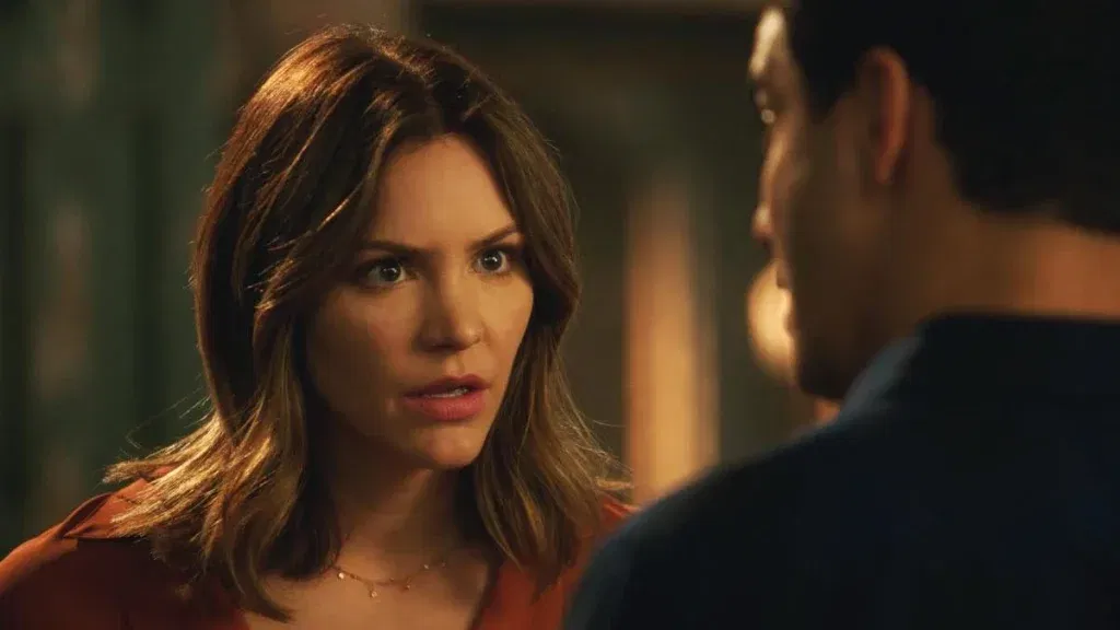 Katharine McPhee in a still from Scorpion