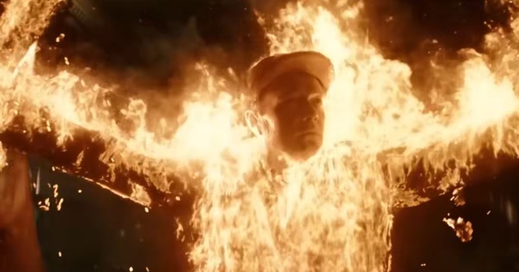 Molten Man in Spider-Noir