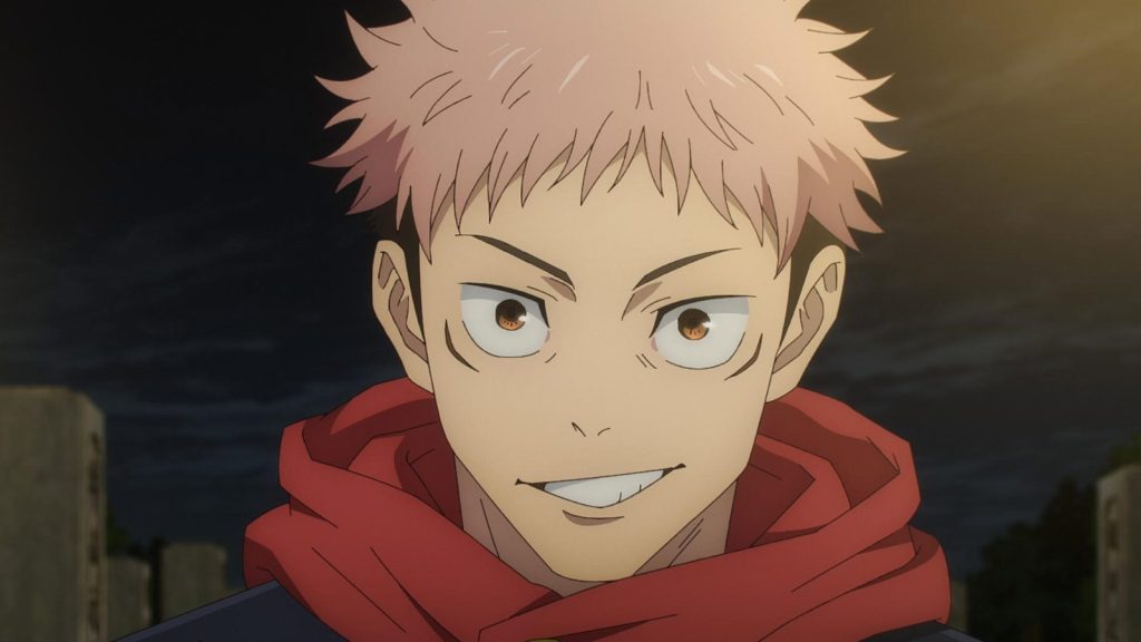 jujutsu kaisen itadori smiling