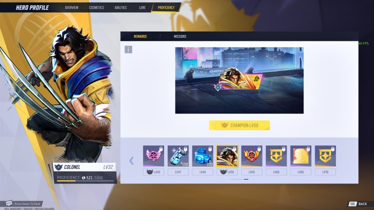 Marvel Rivals Proficiency Levels How to Get Hero Proficiency Quickly in Marvel Rivals