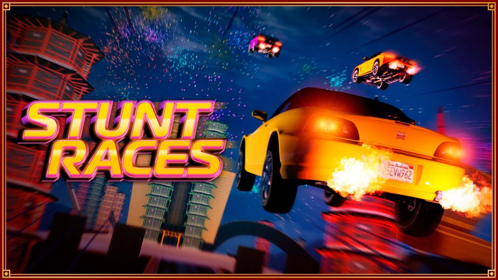 Lunar New Year Stunt Races in GTA Online.