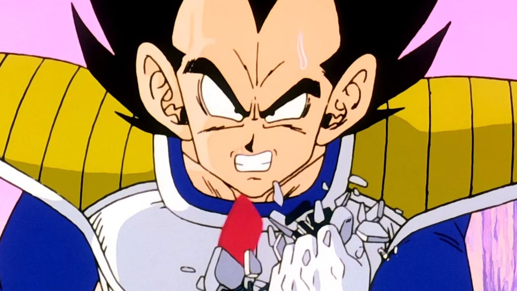Vegeta nói "hơn 9000" trong series Dragon Ball.