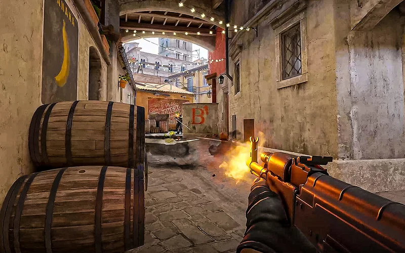 What Is Animgraph 2 in Counter-Strike 2? Everything You Need to Know 5 Counter-Strike 2 gameplay screenshot of an assault rifle gunfight in action.