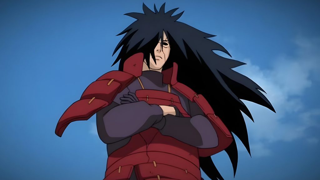 Madara Uchiha from the anime series Naruto Shippuden.
