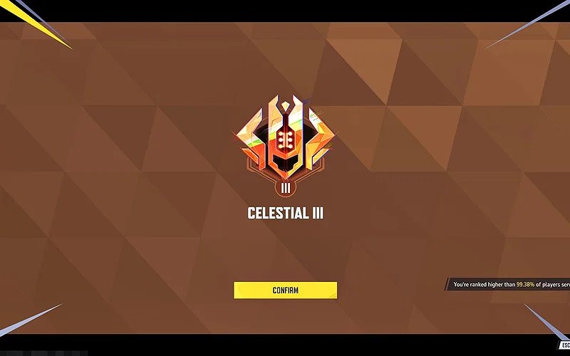 What Is the Pathfinder Program in Marvel Rivals? Requirements and Rewards Explained 2 Marvel Rivals in-game screenshot of the Celestial III rank-up screen.