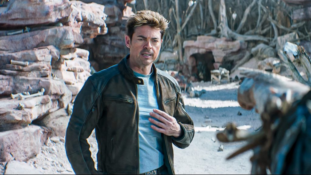 Karl Urban as Johnny Cage in Mortal Kombat 2