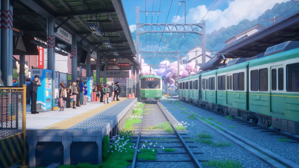 train station in Neverness to Everness