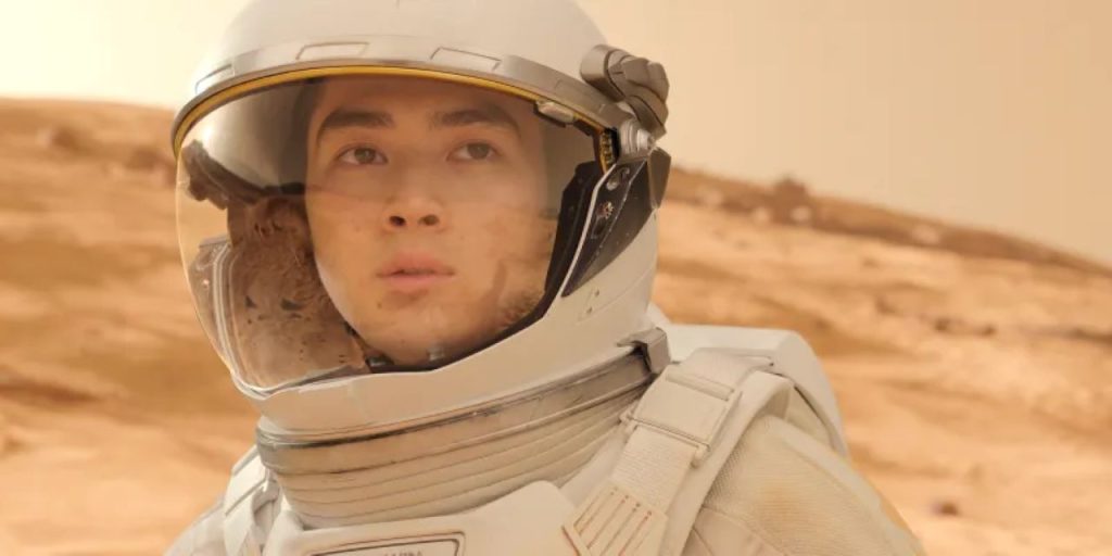 Sean Kaufman as an astronaut For All Mankind Season 5