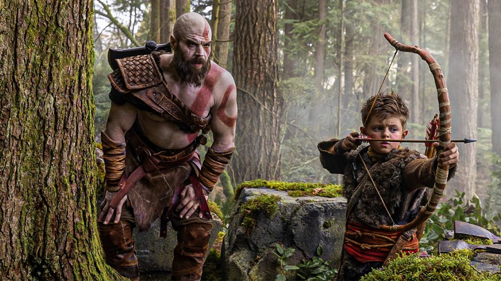 ryan hurst as kratos on god of war live action