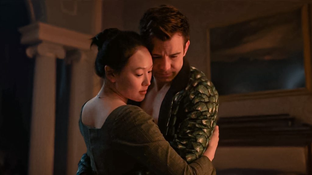 bathtub scene from bridgerton season 4 episode 8