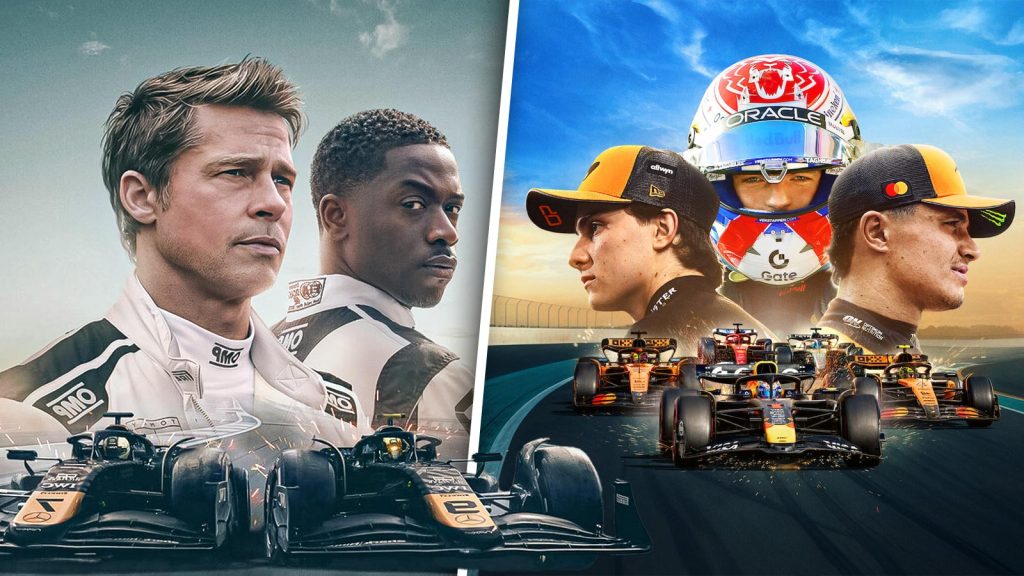 f1 the movie and formula 1 drive to survive