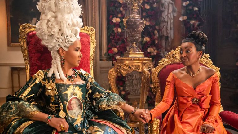 queen charlotte and lady danbury in bridgerton s4