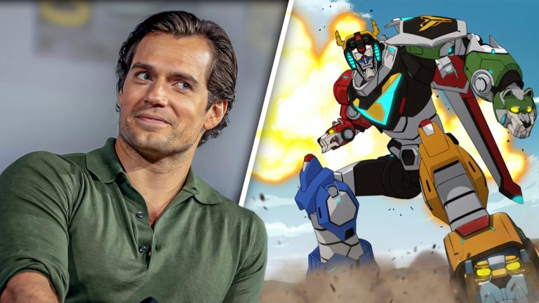 still of henry cavill and voltron
