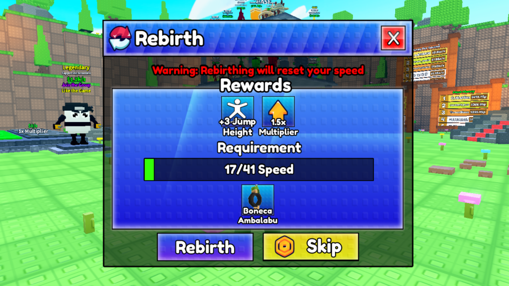 Survive Lava for Brainrots Rebirth List (All Requirements and Rewards) 1