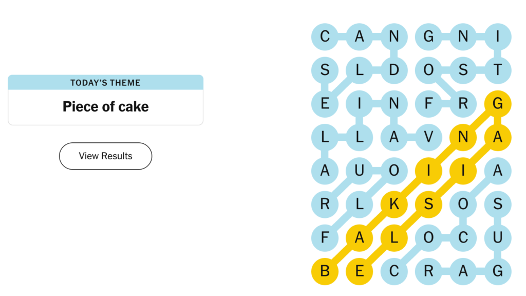 NYT Strands: (Piece of Cake) Hints and Answers for Today (March 4, 2026) 2